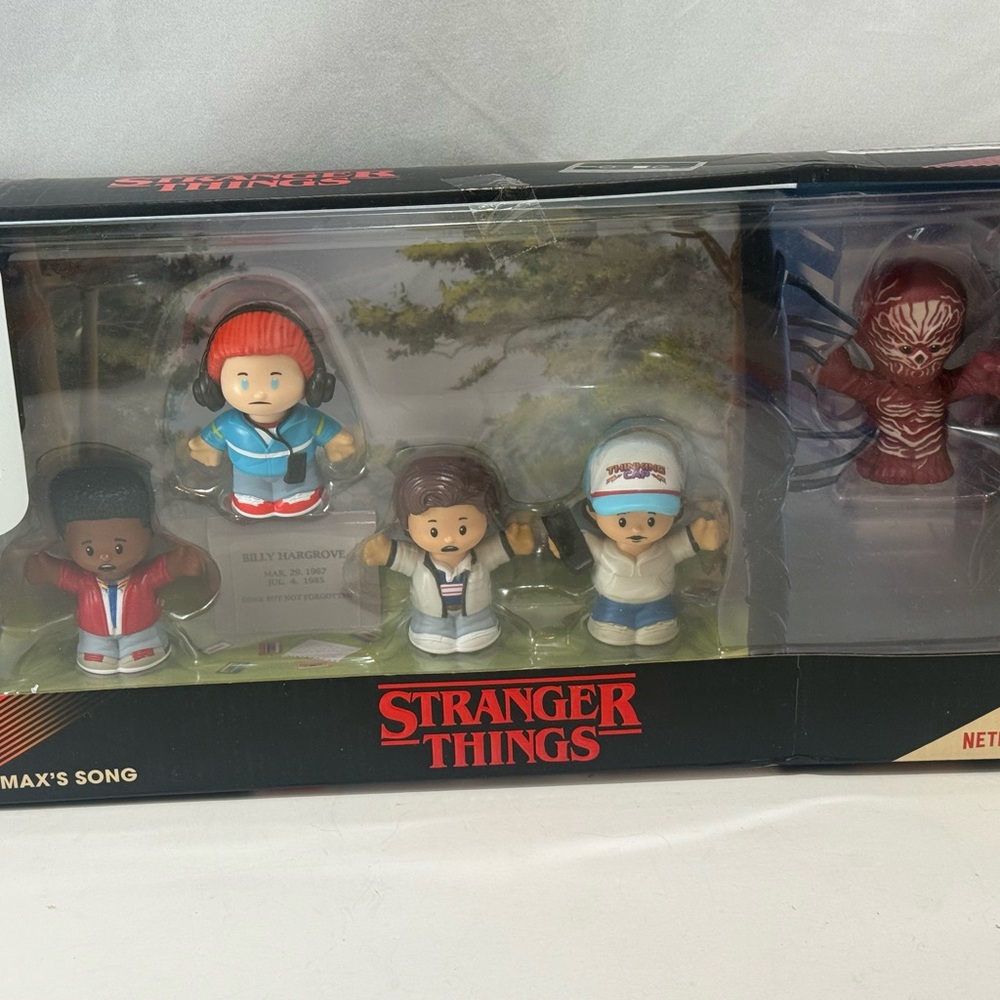 Stranger Things Max’s Song Fisher Price Kids Toy Figure Set - Multicolor